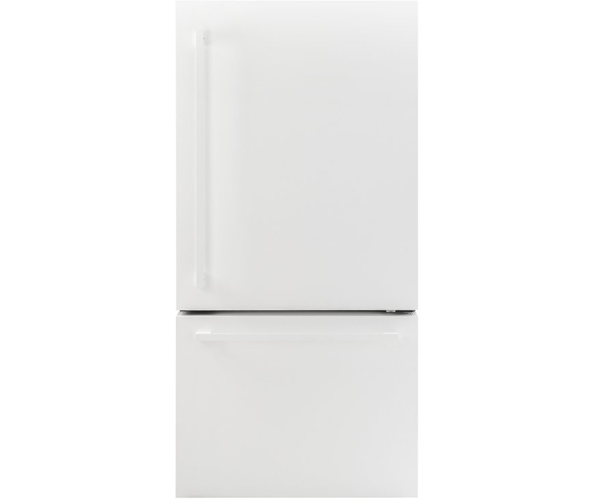 Iomabe ICO19JSPR 8WM-DWM vrijstaande bottom mount koelkast - mat wit