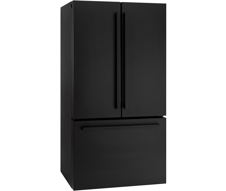ioMabe INO27JSPF 8BM-DBM Amerikaanse koelkast - French door - mat zwart