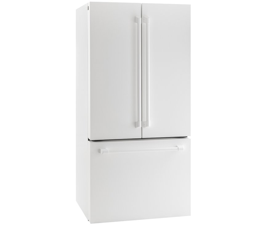 Iomabe IWO19JSPF 8WM-CWM Amerikaanse koelkast - French door - mat wit