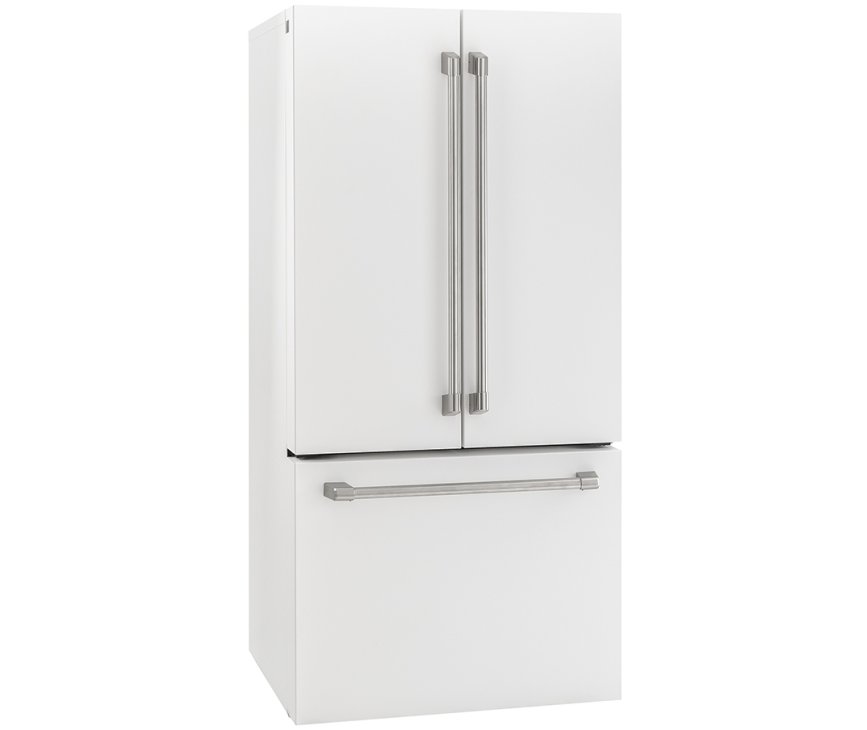Iomabe IWO19JSPF 8WM Amerikaanse koelkast - French door - mat wit