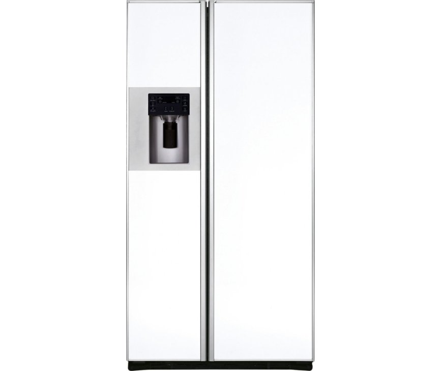 ioMabe ORE24CGF KB GW Amerikaanse koelkast met wit glas
