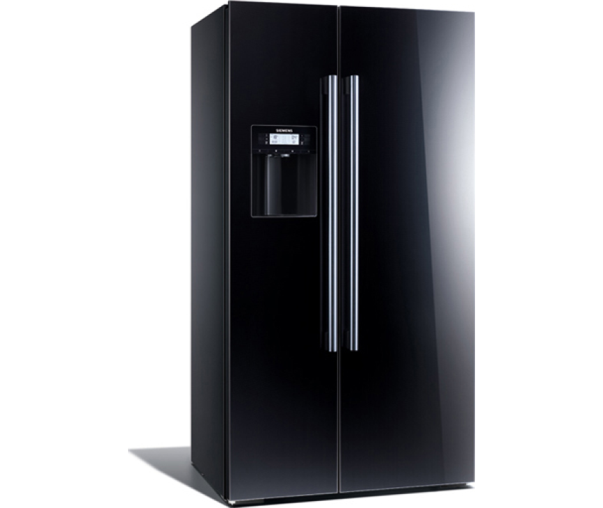 De Siemens KA62DS51 is een super gave side-by-side koelkast uitgevoerd in de kleur zwart (amerikaans model)