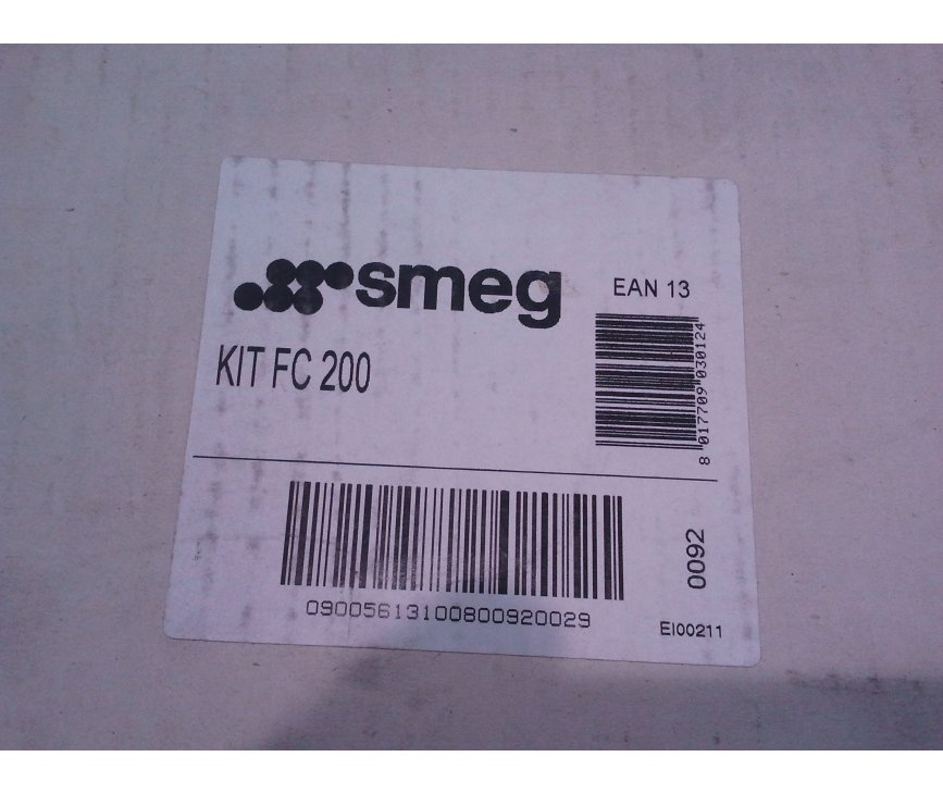 Verpakking en label van de KITFC200 koolstoffilters