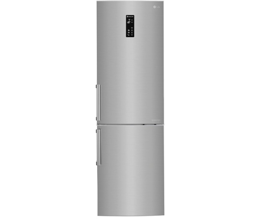 LG GBB59PZKVB koelkast rvs-look