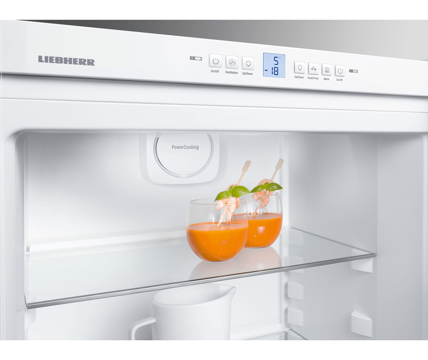 Liebherr CNPef4333-20 koelkast - koel/vriescombinatie - rvs