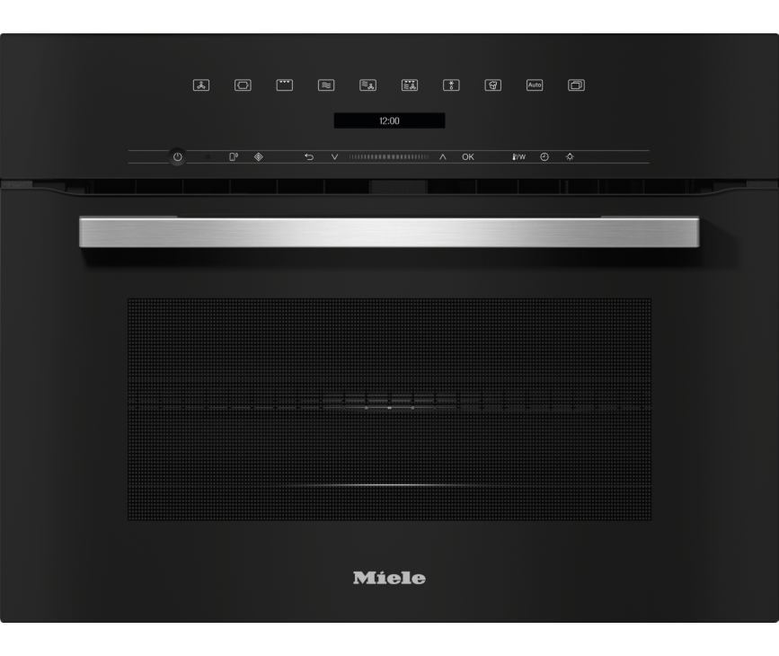 Miele H7145BM inbouw oven met magnetron - zwart
