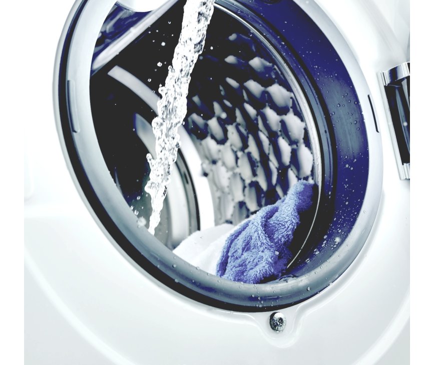 Met de PowerWash 2.0 techniek heeft u 10% beter wasresultaat dan een normale wasautomaat.
