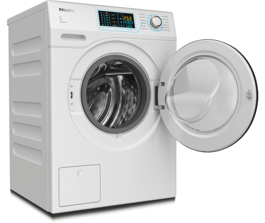 Miele WDD131WPS wasmachine - GuideLine: voor blinden en slechtzienden