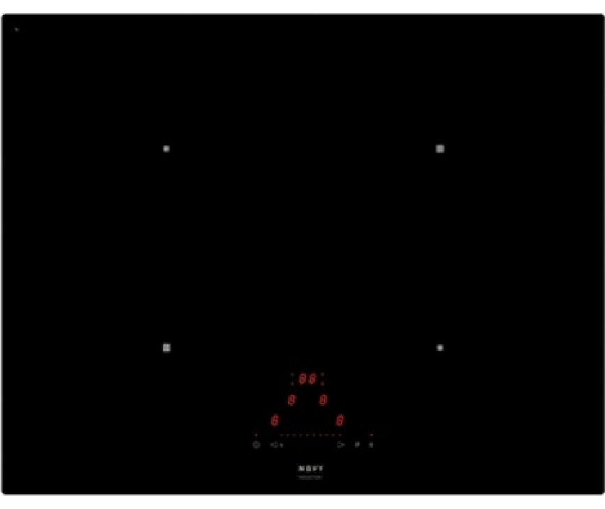 De Novy 1753 inductie kookplaat beschikt over 4 kookzones