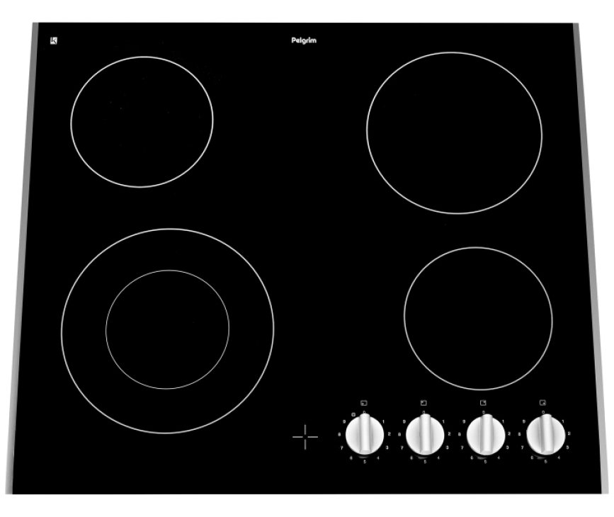 Pelgrim CK1064KR inbouw keramisch kookplaat