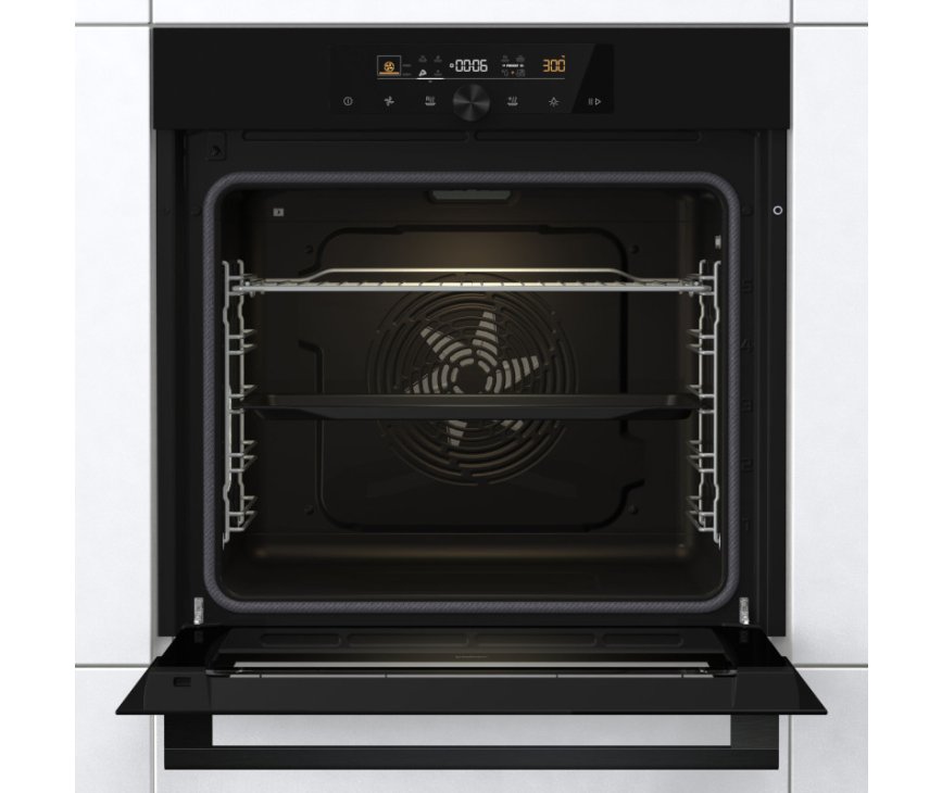 Pelgrim O500MAT inbouw oven - mat zwart