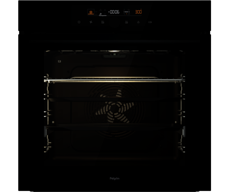 Pelgrim OC560ZWA inbouw oven - zwart