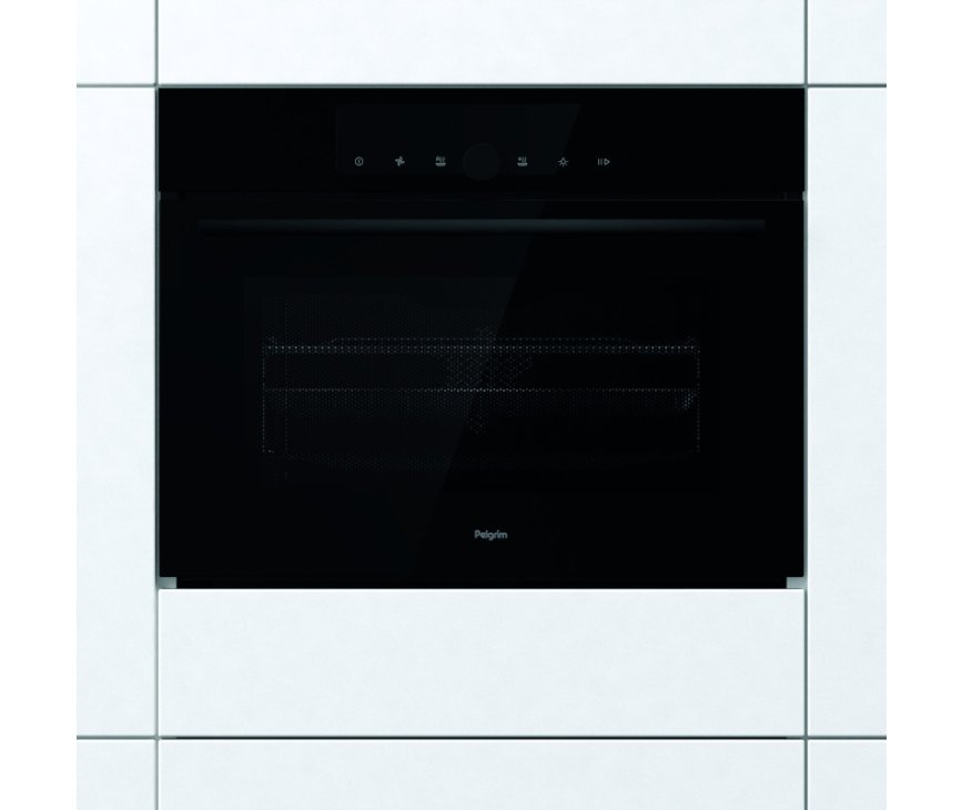 Pelgrim OM540MAT inbouw oven met magnetron - mat zwart