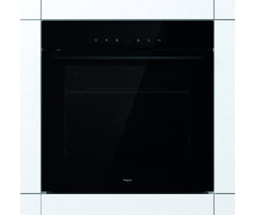 Pelgrim OPC560ZWA inbouw oven - zwart - pyryolyse - AirFryer