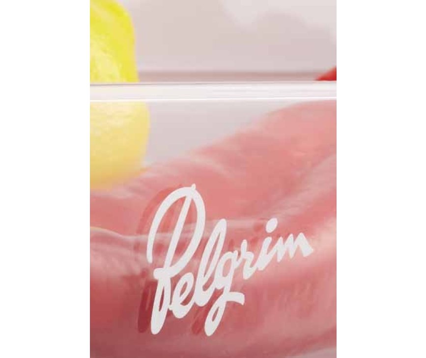 Het logo van Pelgrim is aangepast aan de retro jaren 50 stijl