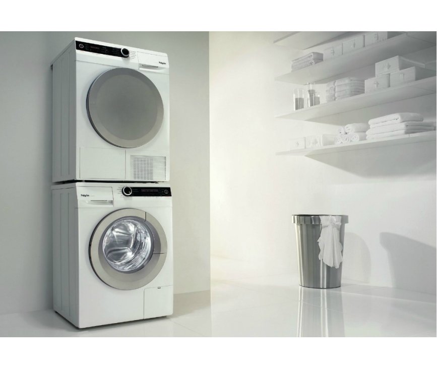 De PELGRIM luxe warmtepompdroger PWD121WIT  is perfect te combineren met bijpassende wasmachine
