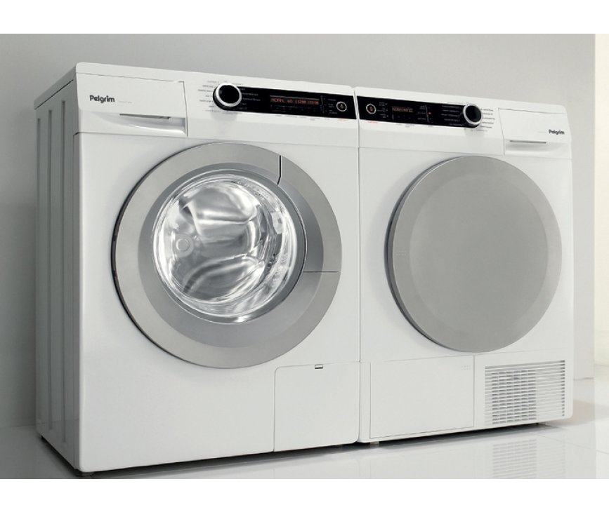 Deze Pelgrim PWM120WIT wasmachine is perfect te combineren met bijpassende droger