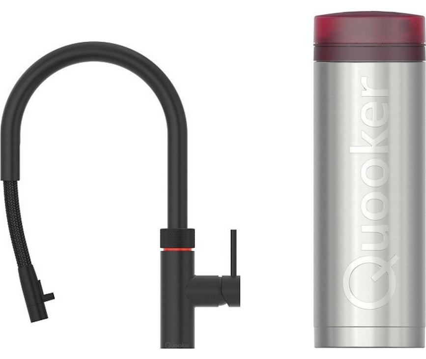 Quooker PRO3 Flex ZWART - kokend water kraan