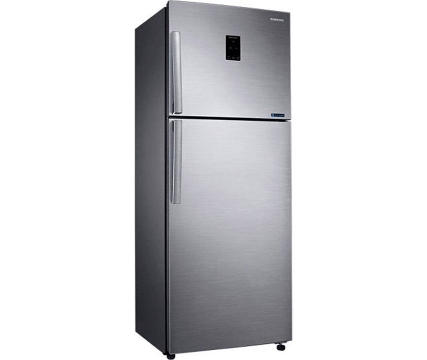 De Samsung RT38K5400S9 koelkast is voorzien van echt roestvrijstaal op de deuren