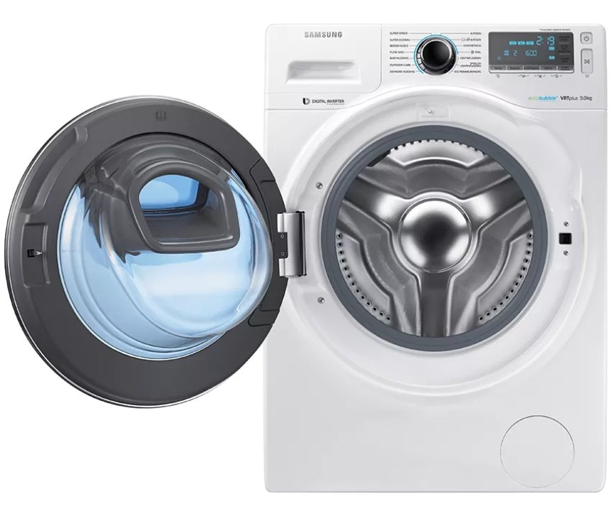 De Samsung Samsung WW90K7605OW is verder een zeer goed gespecificeerde wasmachine met inverter motor