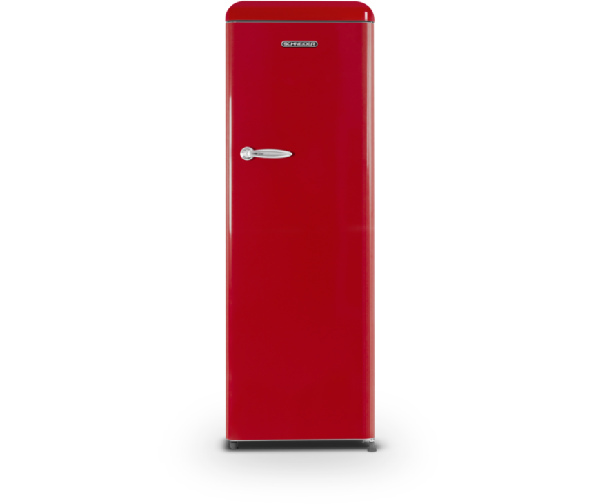 Schneider SCCL329VR retro jaren 50 koelkast - rood