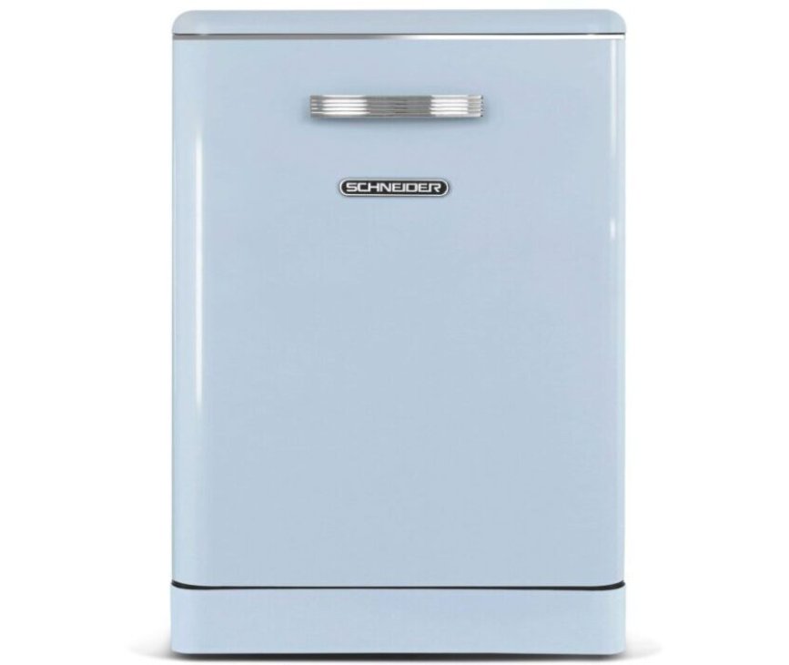 Schneider SDW1444VBL retro jaren 50 vaatwasser - blauw