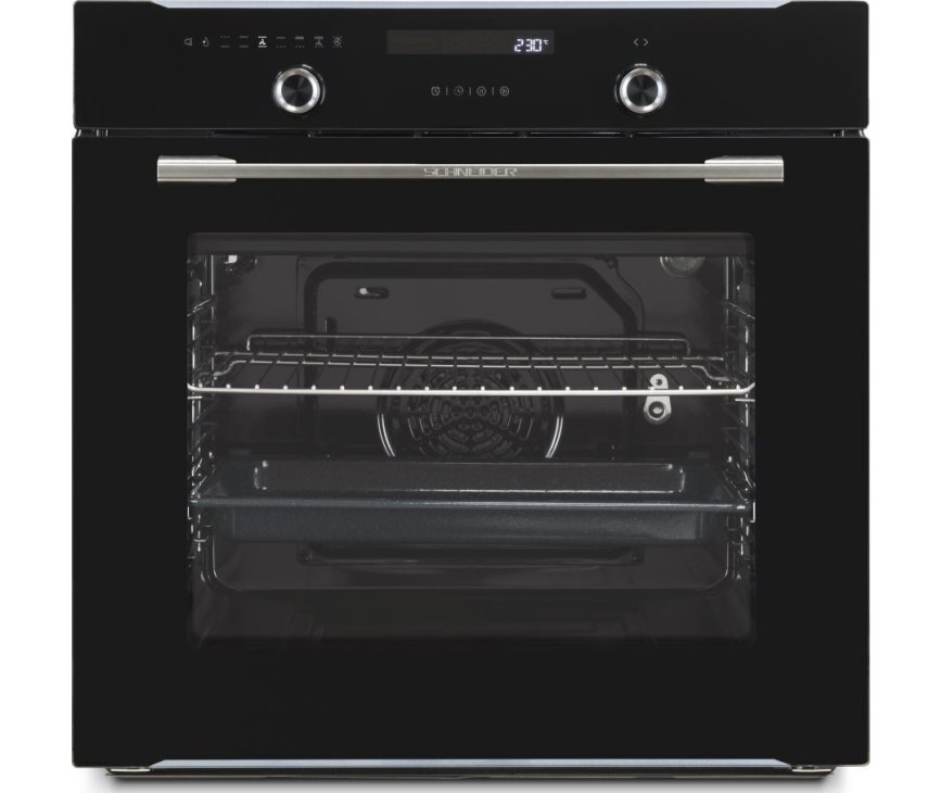 Schneider SCOP27MIBK inbouw oven - pyrolyse - zwart