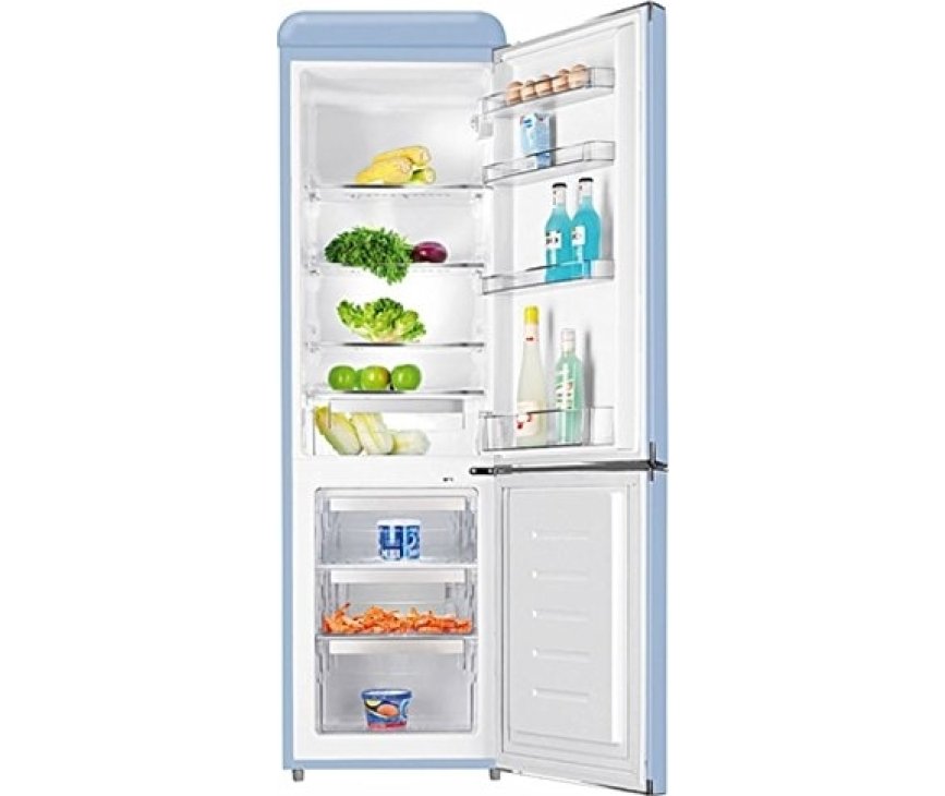 Afbeelding ter illustratie van de binnenzijde van de Schneider SL250SW CB A++ wit koelkast
