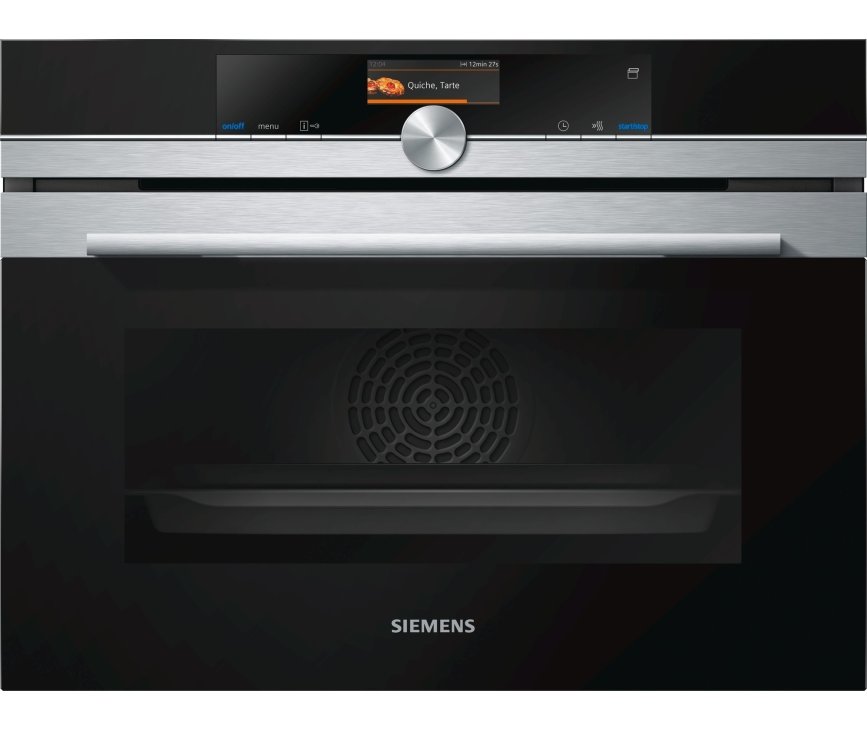 Siemens CS656GBS1 rvs inbouw combi-stoomoven