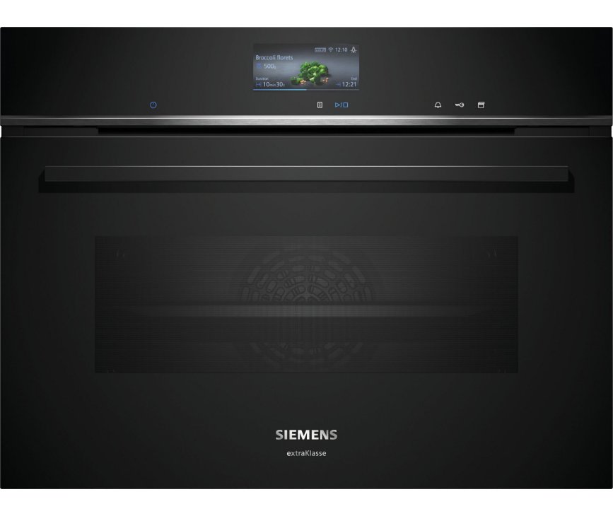 Siemens CS736GCB1F inbouw combi-stoomoven - nis 45 cm.