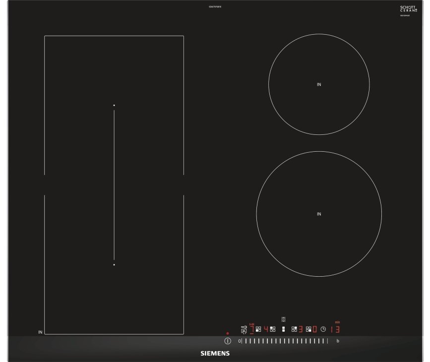 Siemens ED675FSB1E inductie inbouw kookplaat