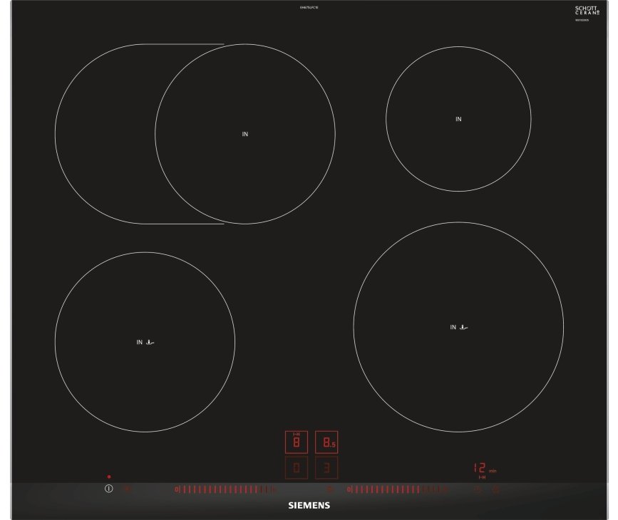 Siemens EH675LFC1E inductie inbouw kookplaat