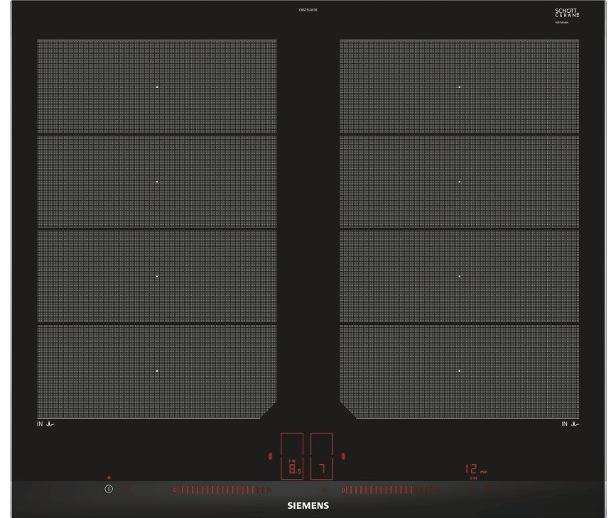 Siemens EX675LXE3E inductie inbouw kookplaat
