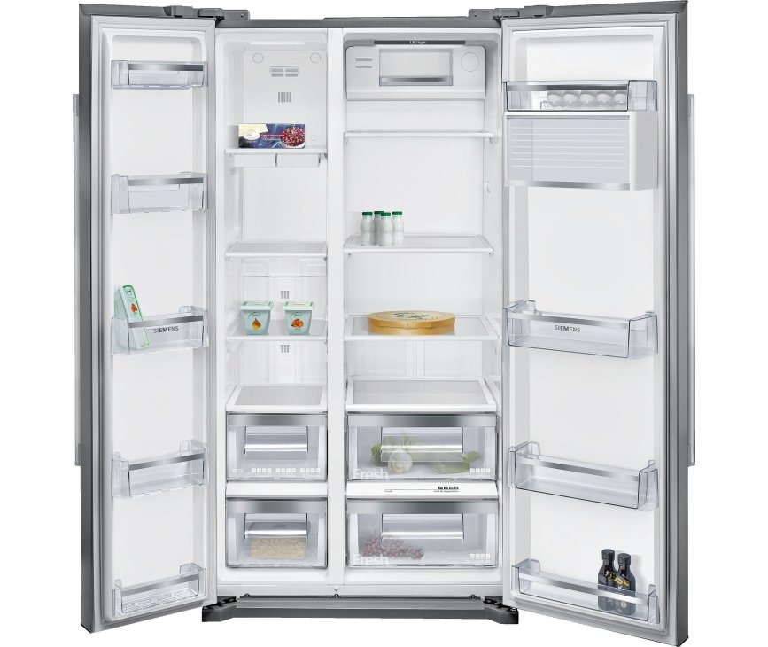 Siemens KA90NVI20 rvs side-by-side koelkast