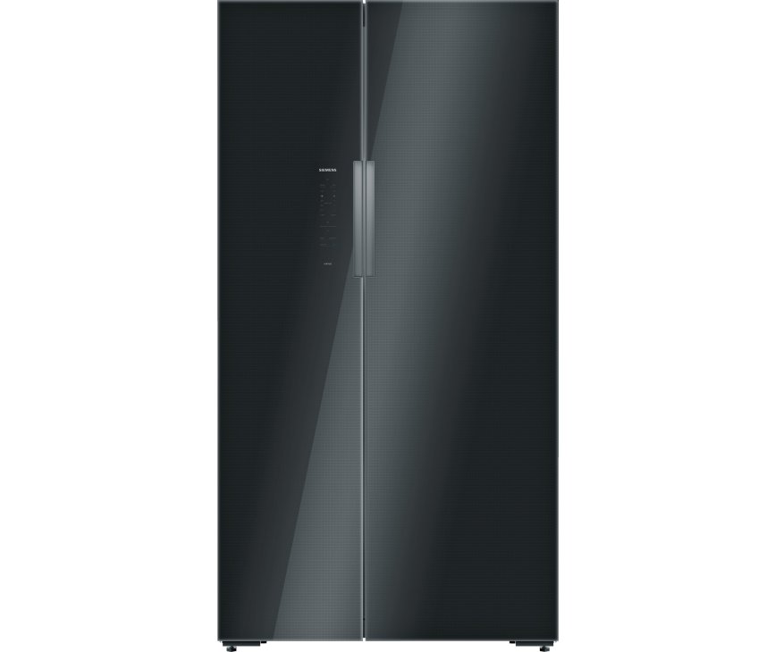 Siemens KA92NLB35 zwart side-by-side koelkast