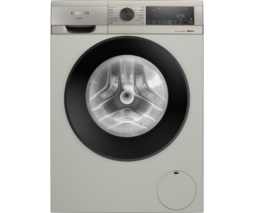 Siemens WG44G1X0FG rvs-look wasmachine