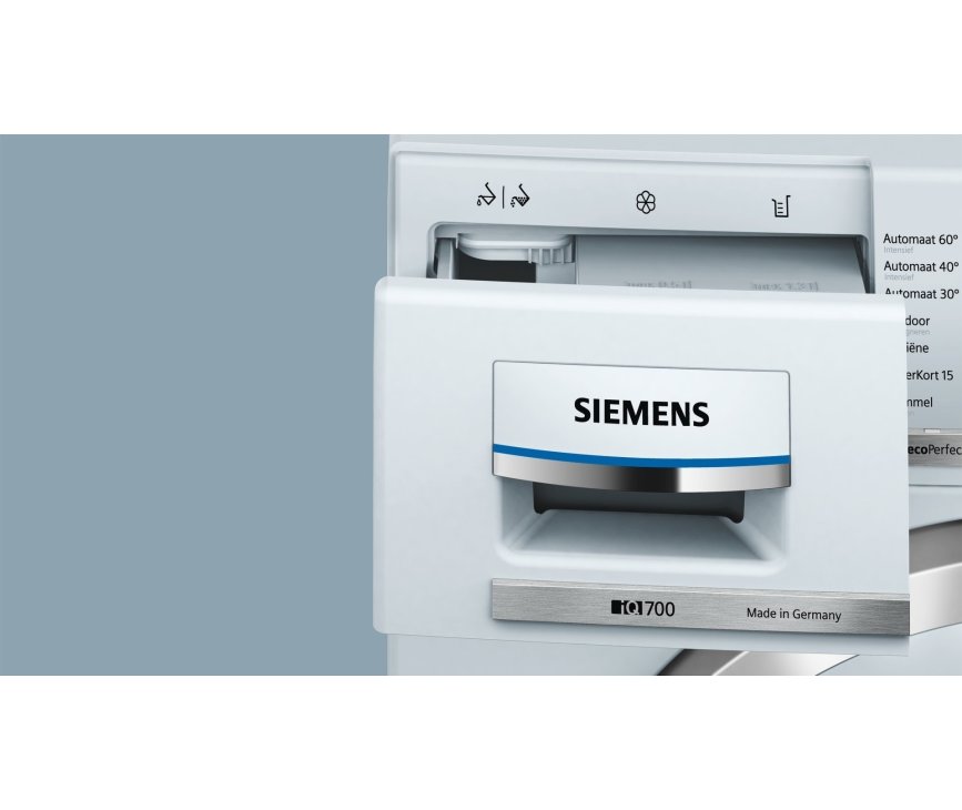 De Siemens WM16W692NL wasmachine behoort tot de nieuwe iQ700 serie van de iSensoric lijn