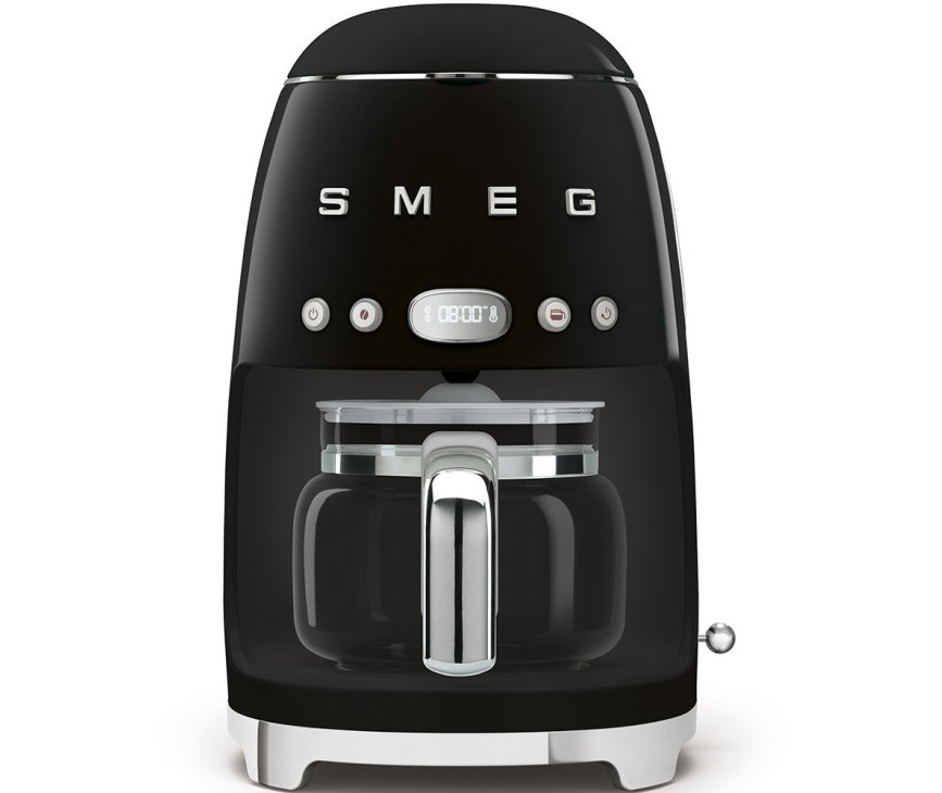 SMEG koffiemachine zwart DCF02BLEU