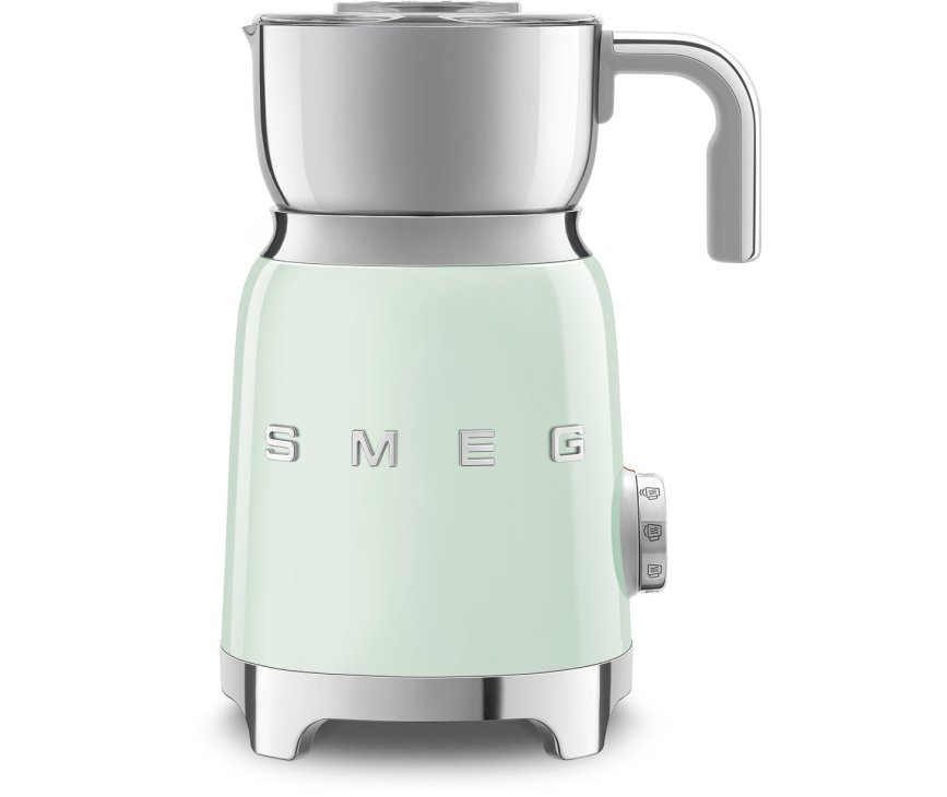 Smeg MFF01PGEU melkopschuimer pastel groen / watergroen