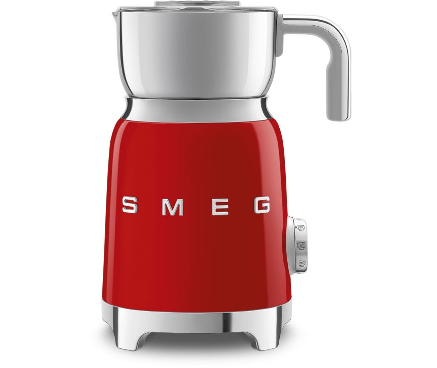 Smeg MFF01RDEU melkopschuimer rood