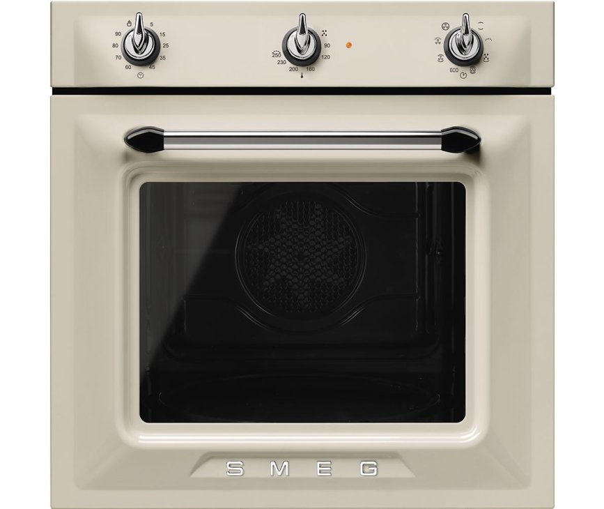 Smeg SF6905P1 inbouw oven - crème - Victoria serie
