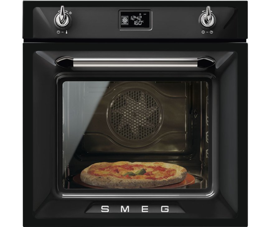 Smeg SF6922NPZE1 inbouw oven - zwart - Victoria serie
