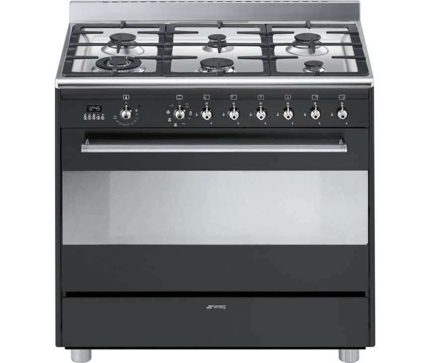 Smeg SNLK916MFA9 antraciet fornuis