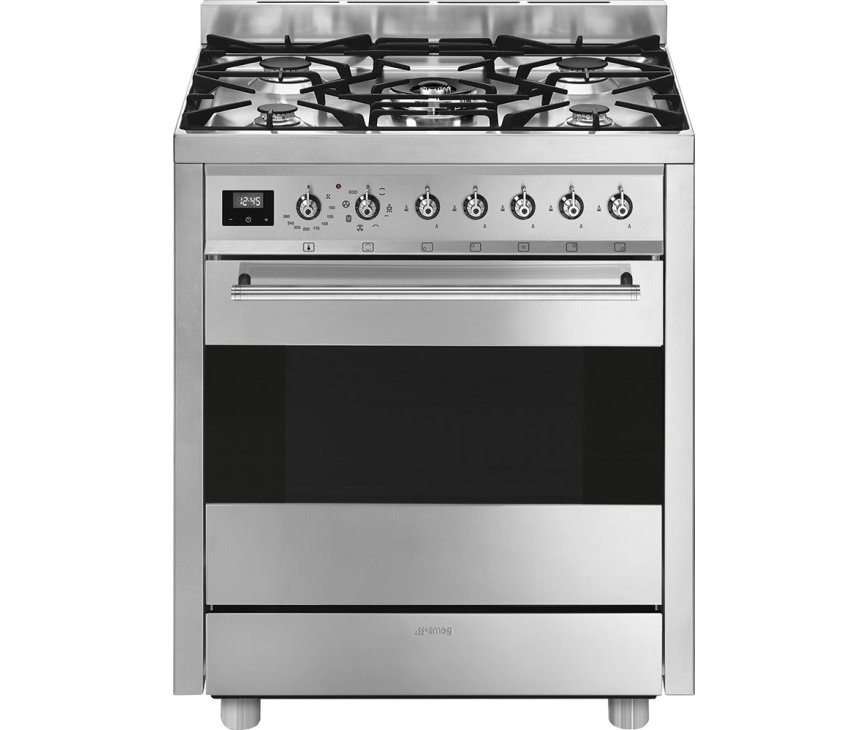 Smeg C7GMXNLK9 fornuis roestvrijstaal - 70 cm. breed