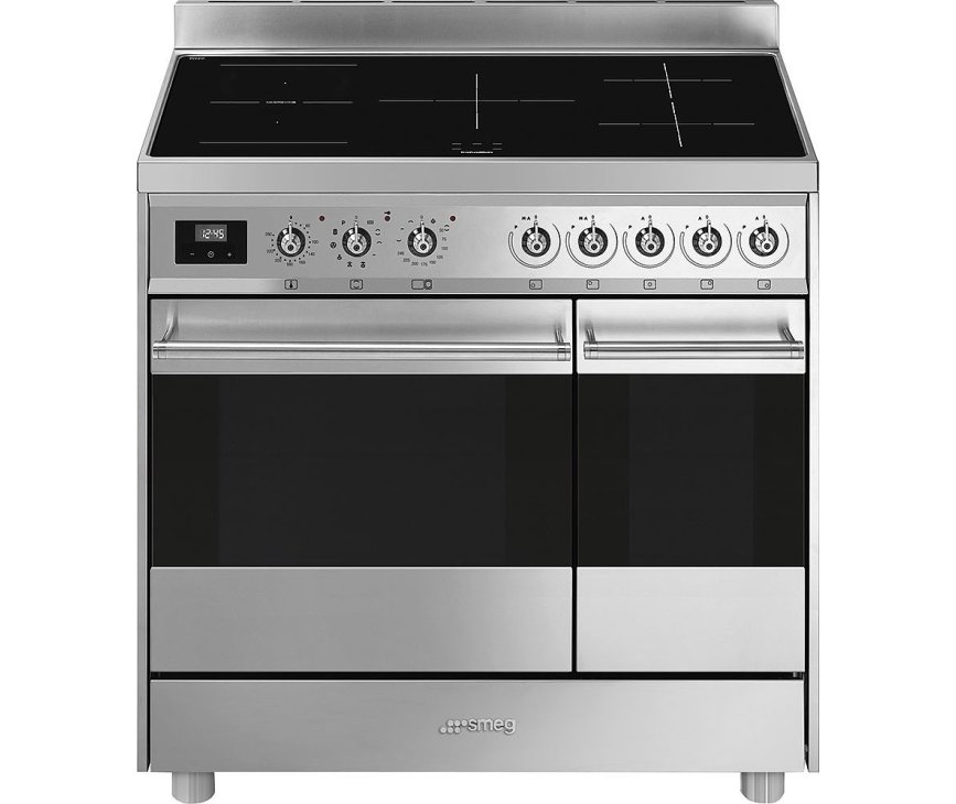 Smeg C92IPX9 inductie fornuis - dubbele oven