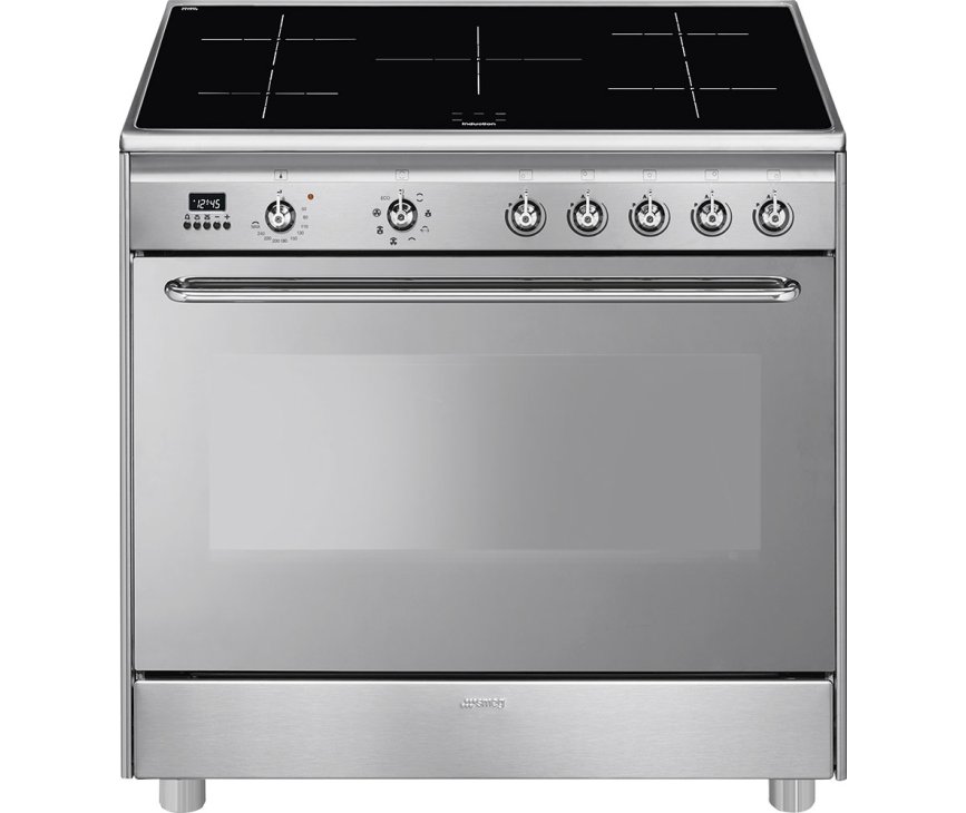 Smeg CG90IX9-1 inductie fornuis