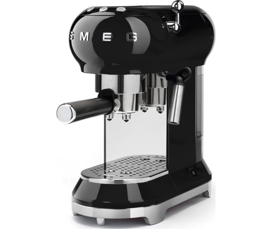 SMEG koffiemachine zwart ECF01BLEU