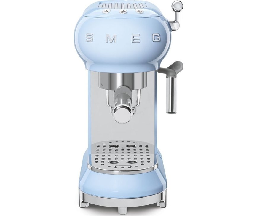 Frontaanzicht van de Smeg ECF01PBEU koffiemachine