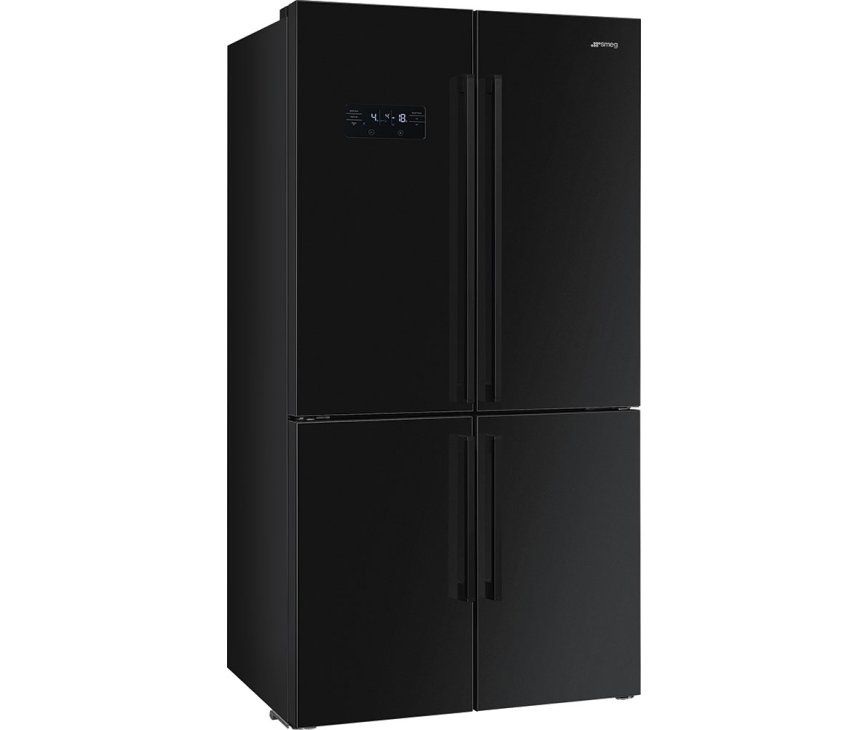 Smeg FQ60N2PE1 side-by-side koelkast - zwart