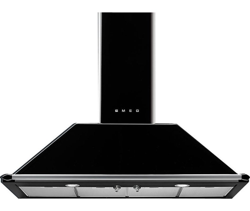 Smeg KT110BLE wand afzuigkap zwart